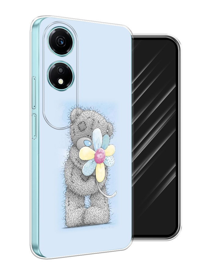 

Чехол Awog на Honor X5 Plus "Me to you с ромашкой", Голубой;серый;желтый, 6121950-1