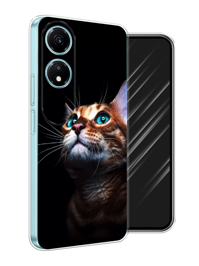 

Чехол Awog на Honor X5 Plus "Мечтательный кот", Коричневый, 6121950-1