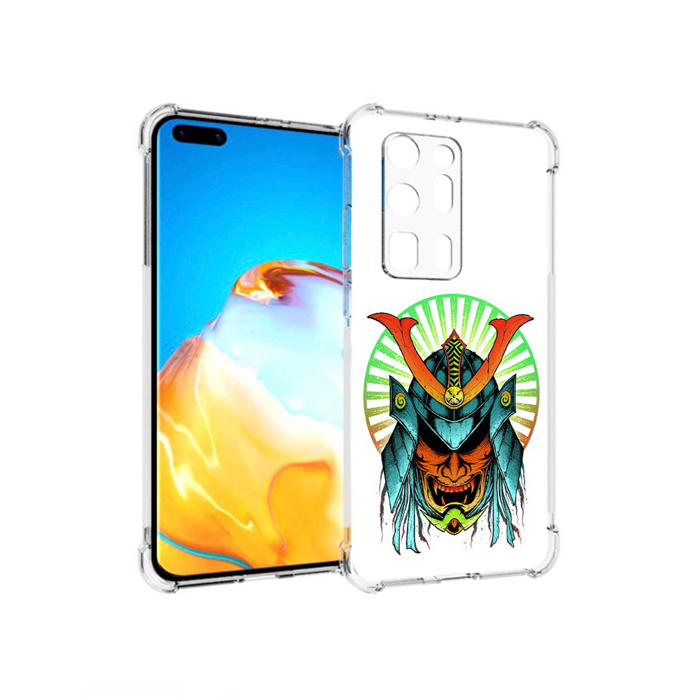 Чехол MyPads Tocco для Huawei P40 Pro+ ешимитсу рисунок