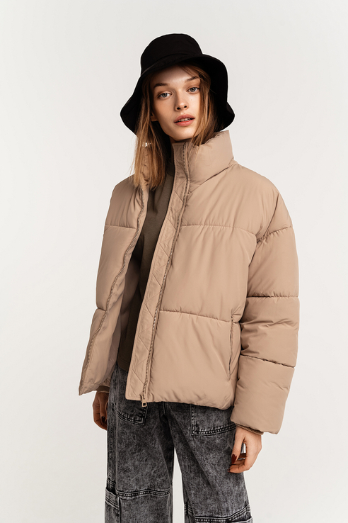 

Куртка женская befree 2111171107 бежевая 42, 2111171107