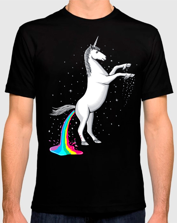 

Футболка мужская Dream Shirts Единорог 50007782 черная M, Единорог 50007782