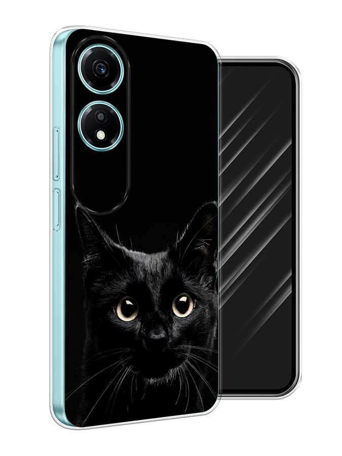 

Чехол Awog на Honor X5 Plus "Добрый кот", Черный, 6121950-1