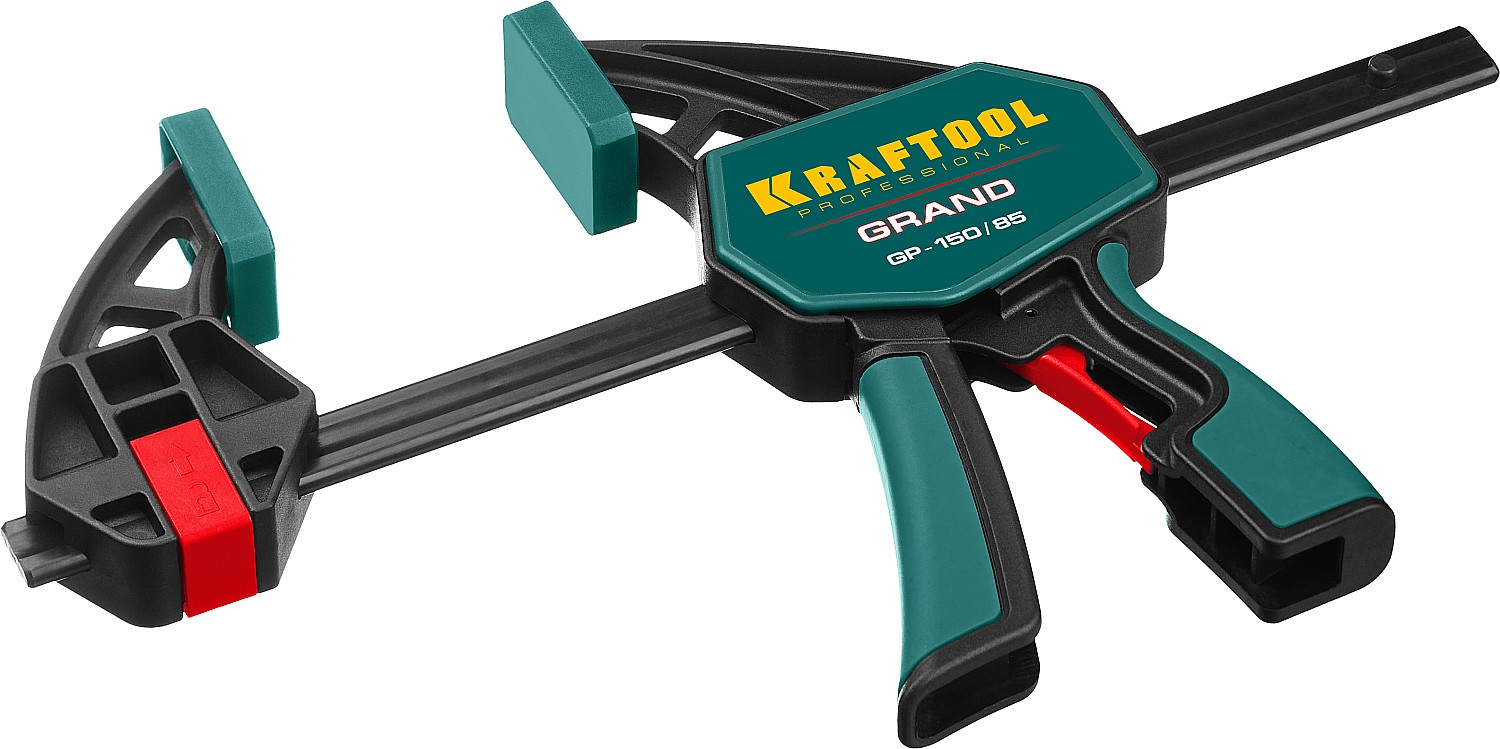 GP-150/85 струбцина пистолетная 150/85 мм, KRAFTOOL струбцина пистолетная kraftool