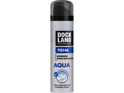 Пена для бритья Dockland Aqua, 200 мл пена для бритья dockland aqua 200 мл