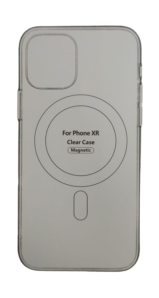 

Накладка для iPhone XR силикон MagSafe Clear Case, Прозрачный