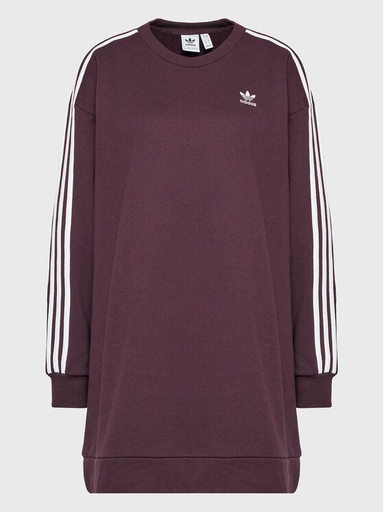 

Платье женское Adidas 0000300591918 бордовое 32 EU, Бордовый, 0000300591918