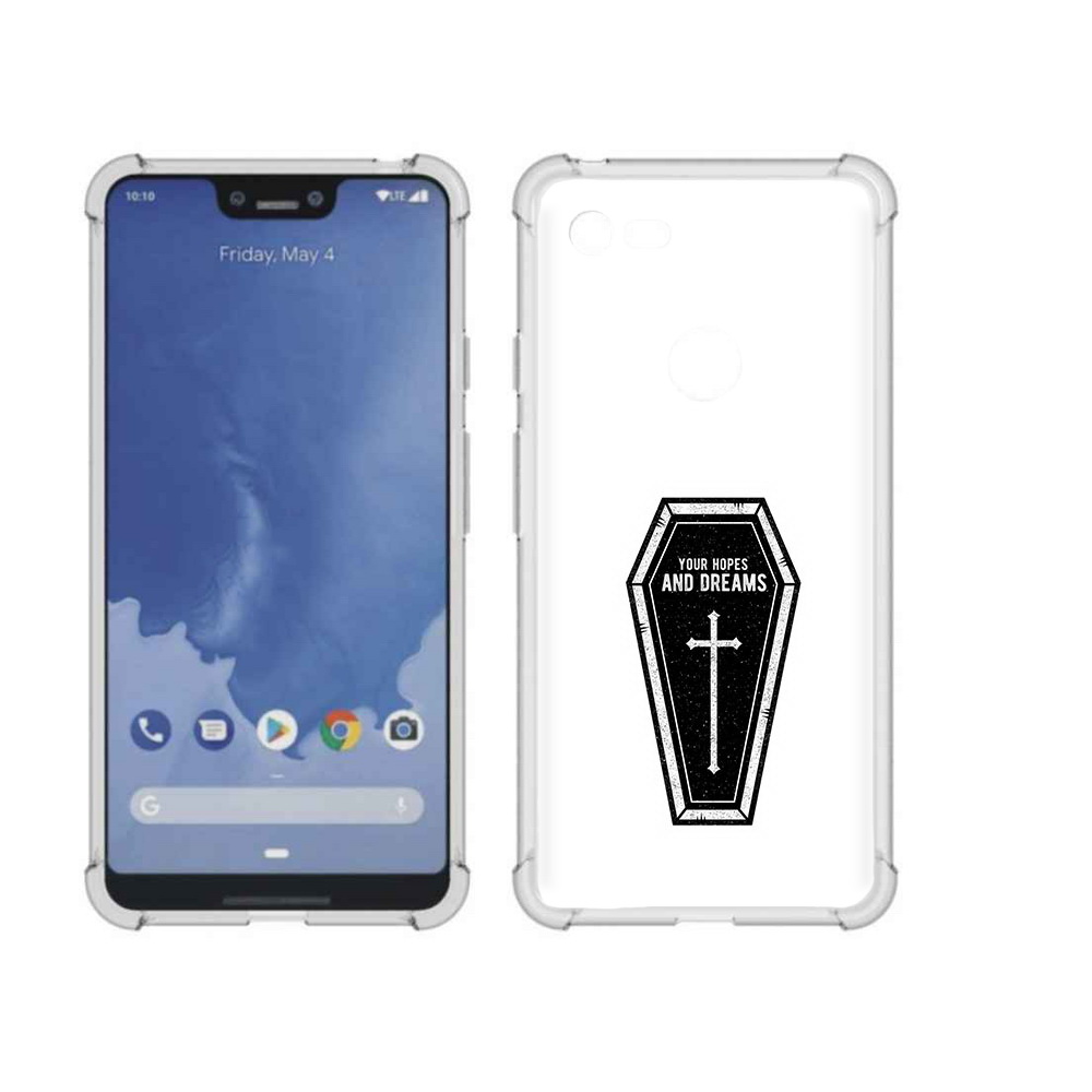 

Чехол MyPads Tocco для Google Pixel 3 XL гроб с мечтами, Прозрачный, Tocco