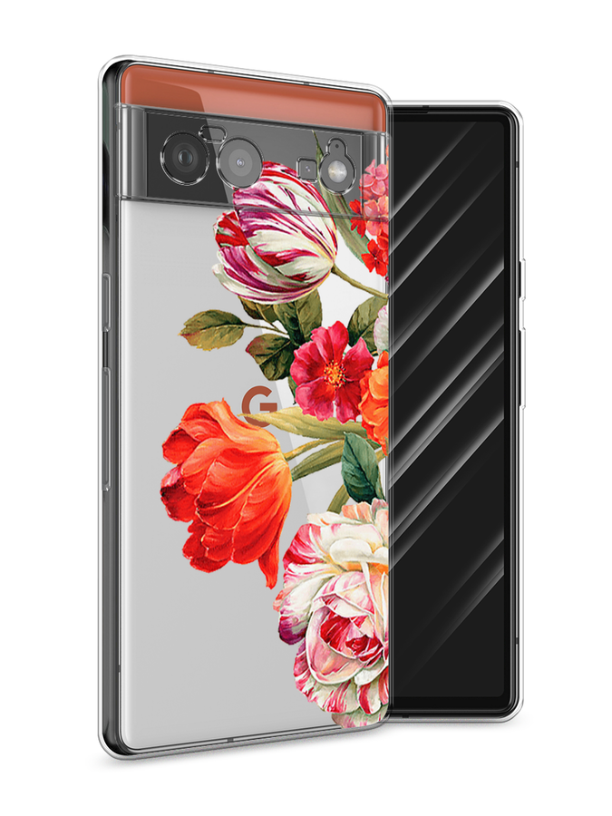 

Чехол Awog на Google Pixel 6 "Весенний букет", Разноцветный, 270850-8