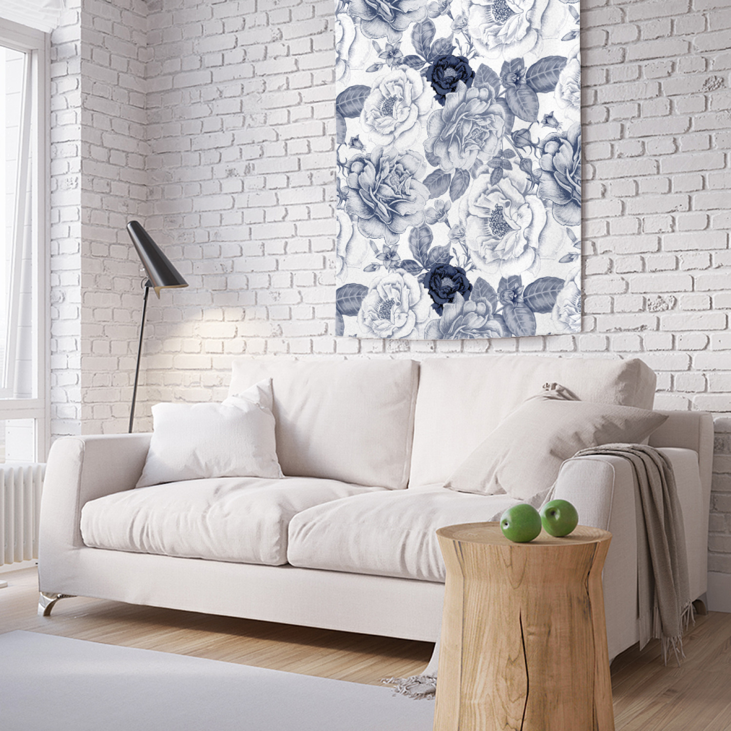 

Вертикальное фотопанно на стену JoyArty Цветные розы 100x150 см, Цветные розы