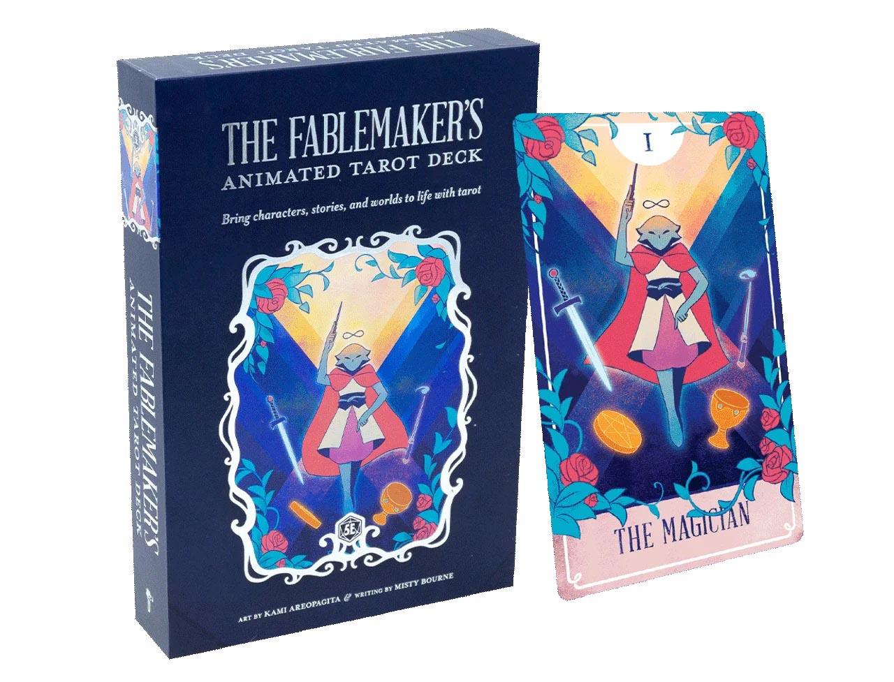

Карты Таро "Fablemaker's Animated Tarot Deck" HIT POINT PRESS, Синий