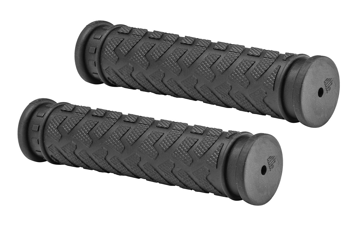 

Грипсы для велосипеда резиновые G08 Black 125 мм, Черный, 150259