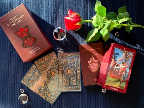 

Карты Таро "Tarot of Forbidden Dreams", Tarotmania / Таро Запретных Грёз Снов, Красный