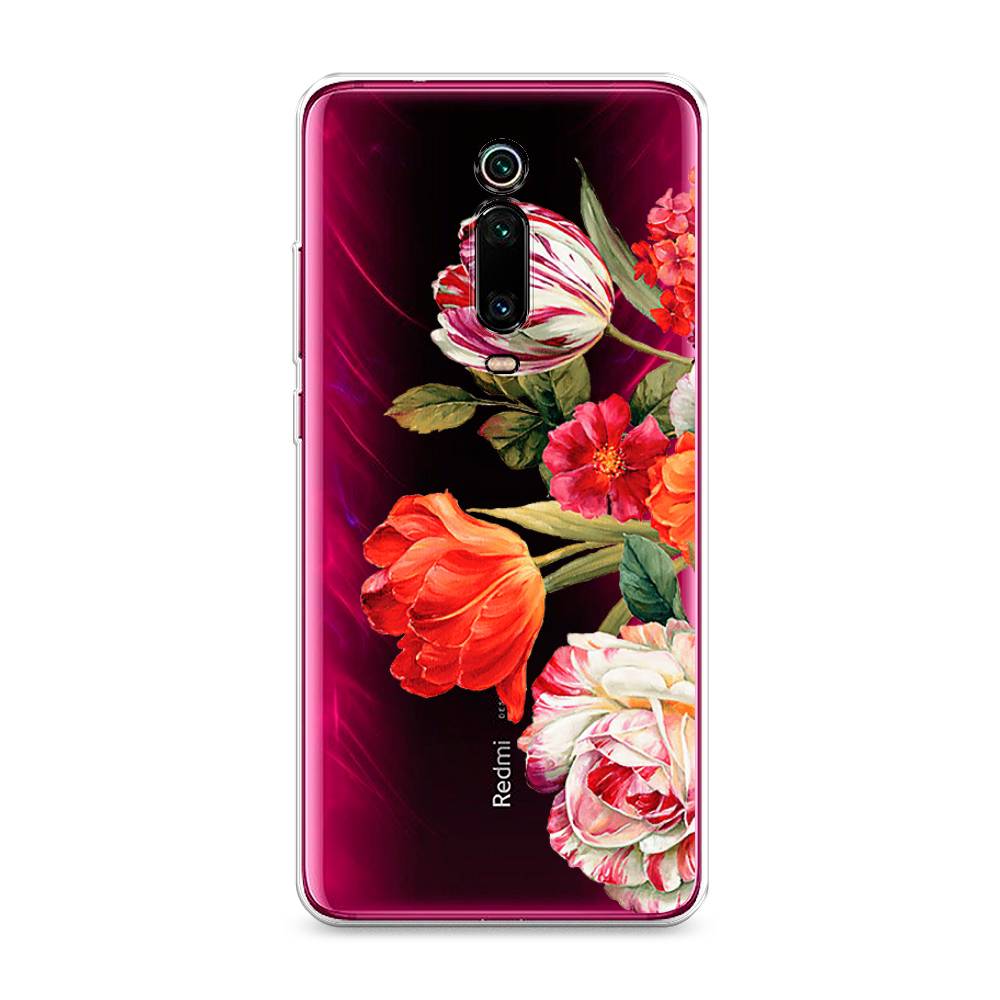 

Чехол Awog на Xiaomi Redmi K20 "Весенний букет", Разноцветный, 35550-8