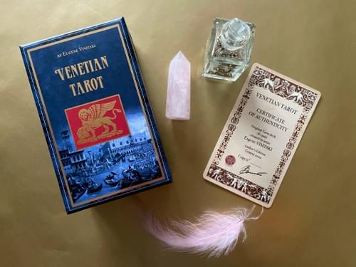 

Карты Таро "Venetian Tarot", Tarotmania / Венецианское Таро, Синий