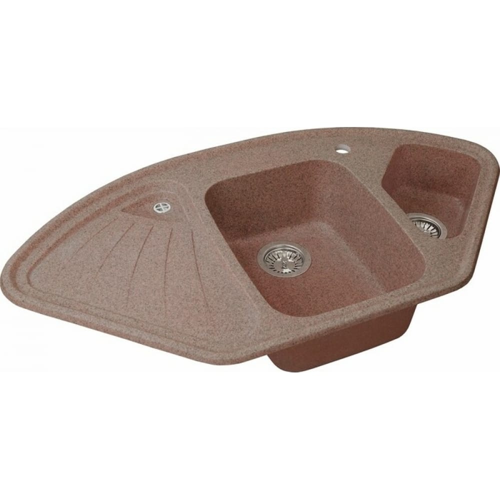 

GreenStone Мойка кухонная GRS-14K цвет: терракот GRS-14K-307