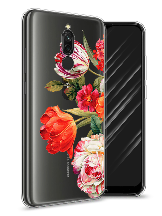 

Чехол Awog на Xiaomi Redmi 8 "Весенний букет", Разноцветный, 37150-8