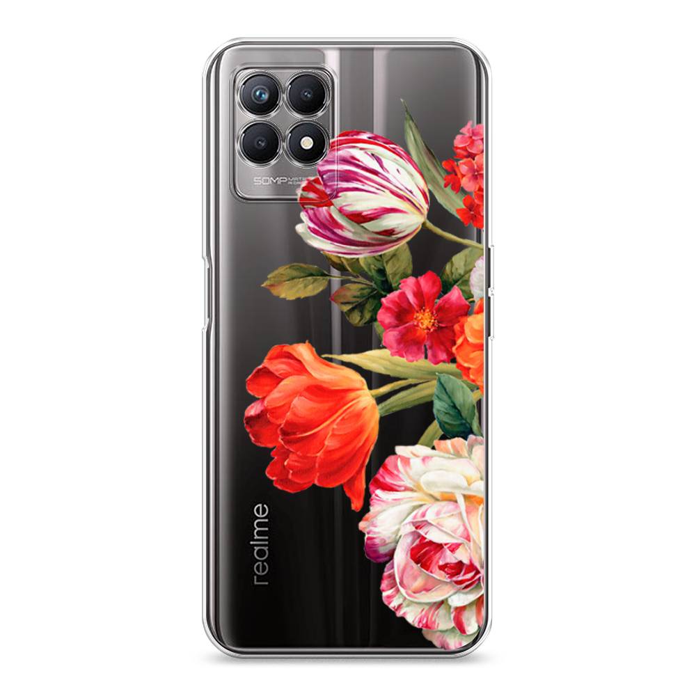 

Чехол Awog на Realme 8i "Весенний букет", Разноцветный, 257350-8