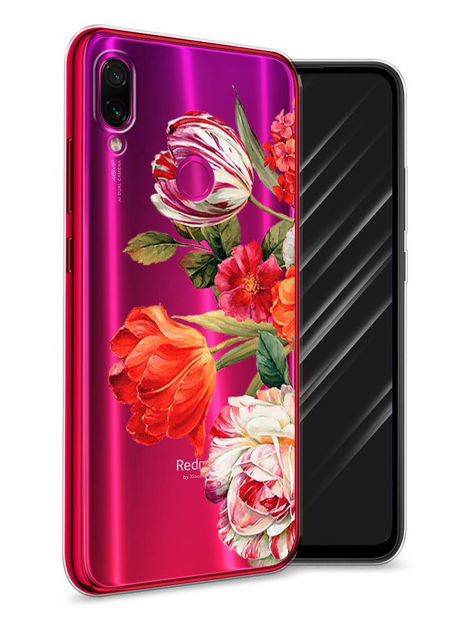 

Чехол Awog на Xiaomi Redmi Note 7 "Весенний букет", Разноцветный, 34750-8