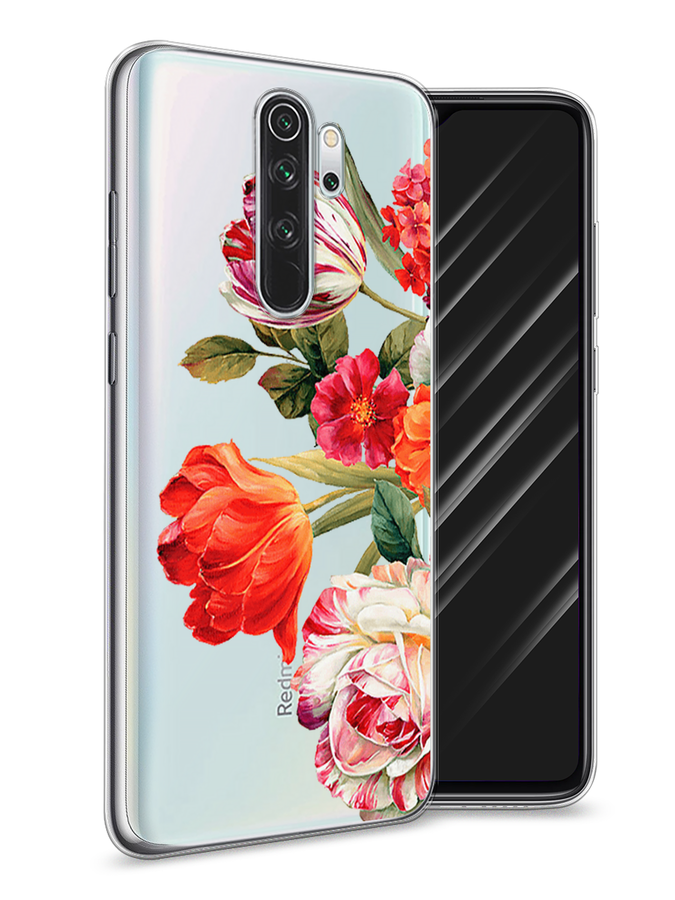 

Чехол Awog на Xiaomi Redmi Note 8 Pro "Весенний букет", Разноцветный, 36650-8