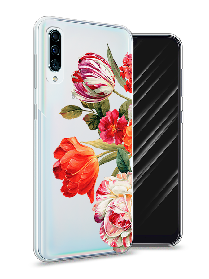 

Чехол Awog на Samsung Galaxy A50 "Весенний букет", Разноцветный, 27750-8