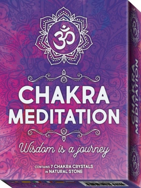 Набор Таро "Chakra Meditation Oracle" Lo Scarabeo / Оракул Чакра Медитации 100061417212 фиолетовый