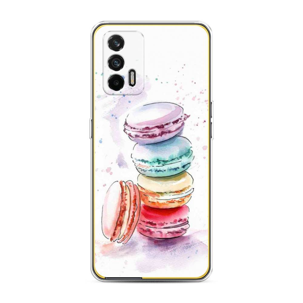 

Чехол Awog на Realme GT "Пирамидка макарони 2", Разноцветный, 256350-10