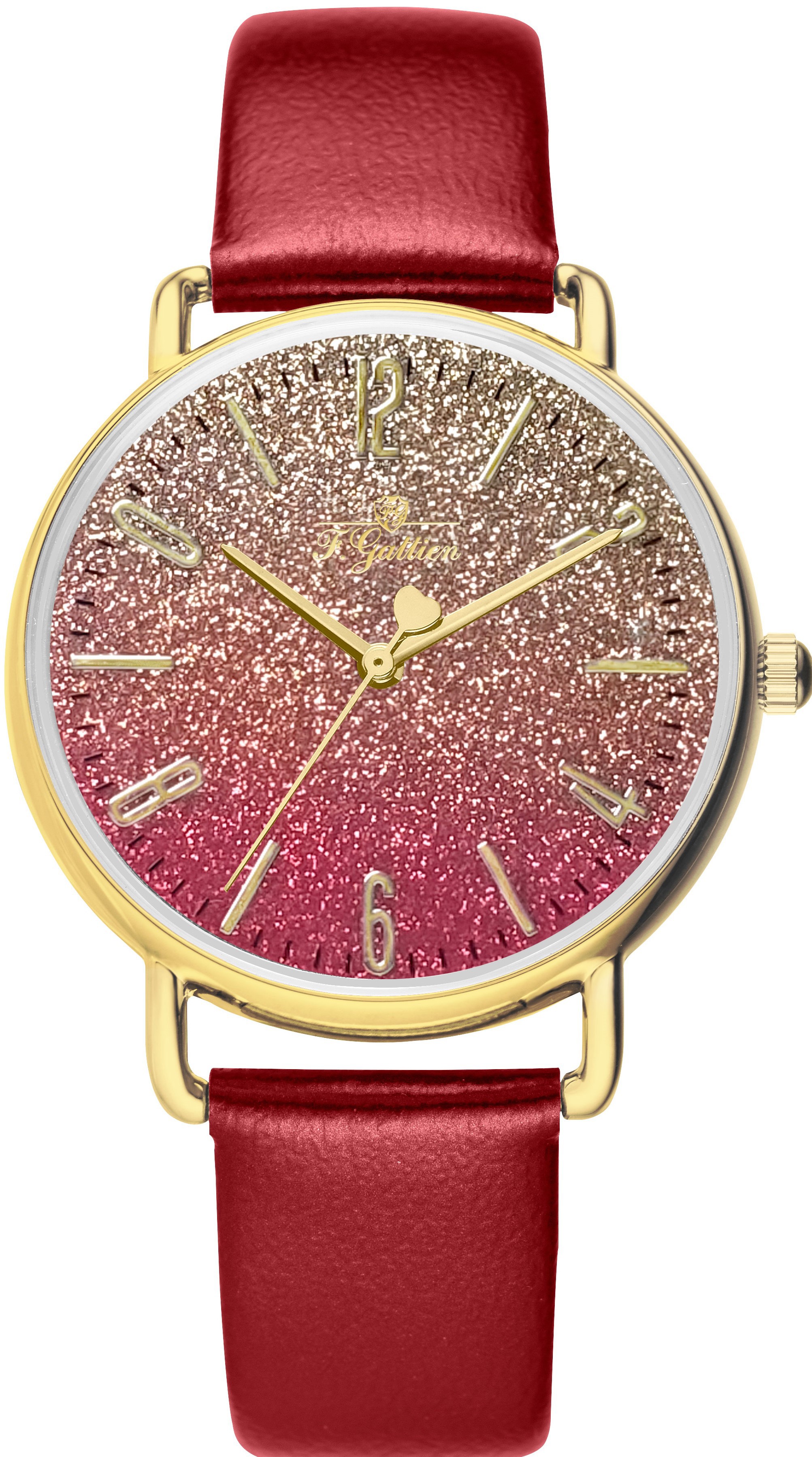 Наручные часы женские F.Gattien HH011B-117-06 красные