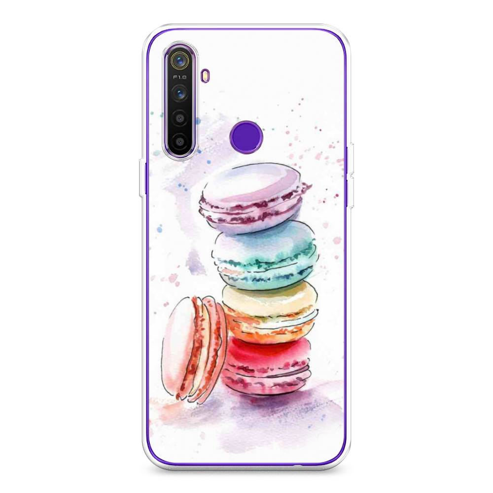 

Чехол Awog на Realme 5 "Пирамидка макарони 2", Разноцветный, 251550-10