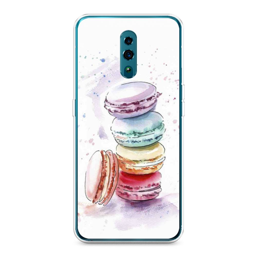 

Чехол Awog на Oppo Reno "Пирамидка макарони 2", Разноцветный, 250750-10