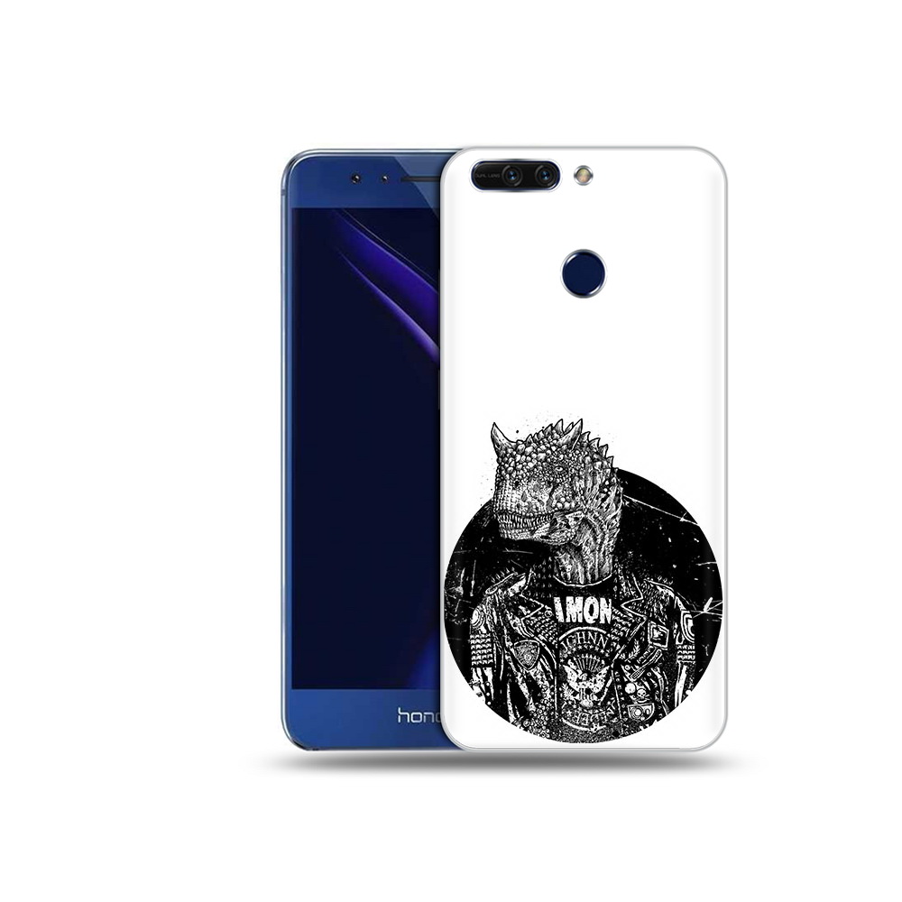 

Чехол MyPads Tocco для Honor 8 Pro динозавр в куртке (PT66177.42.328), Tocco
