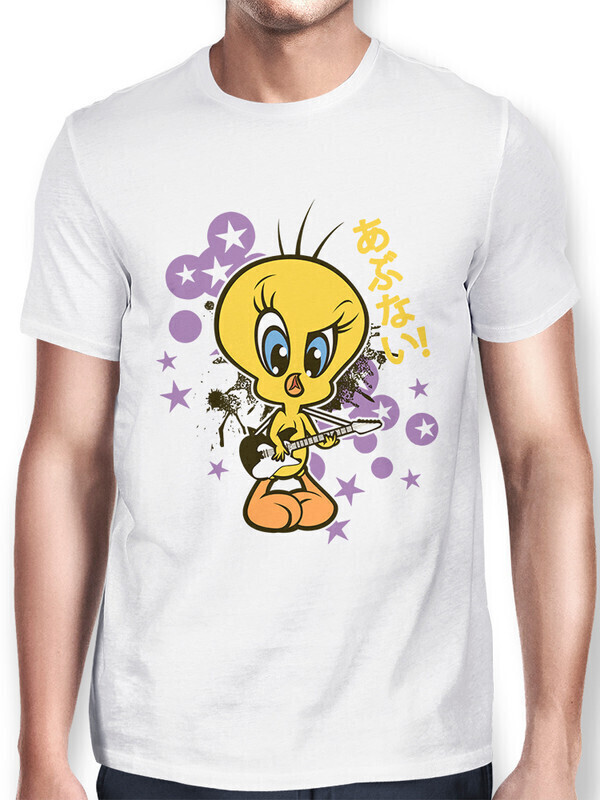 

Футболка мужская Dream Shirts Твити Пай 50007772 белая XS, Твити Пай 50007772