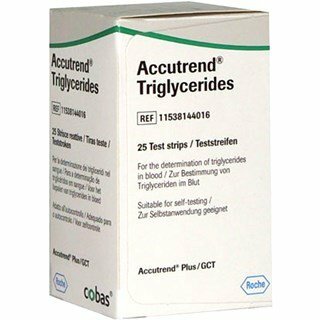 AccuTrend тест-полоски Triglycerides, 25 шт.