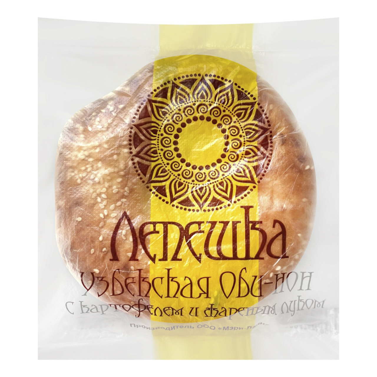 

Лепешка Мэри-лайн Оби-нон хлопья картофельные лук 250 г, Оби-нон