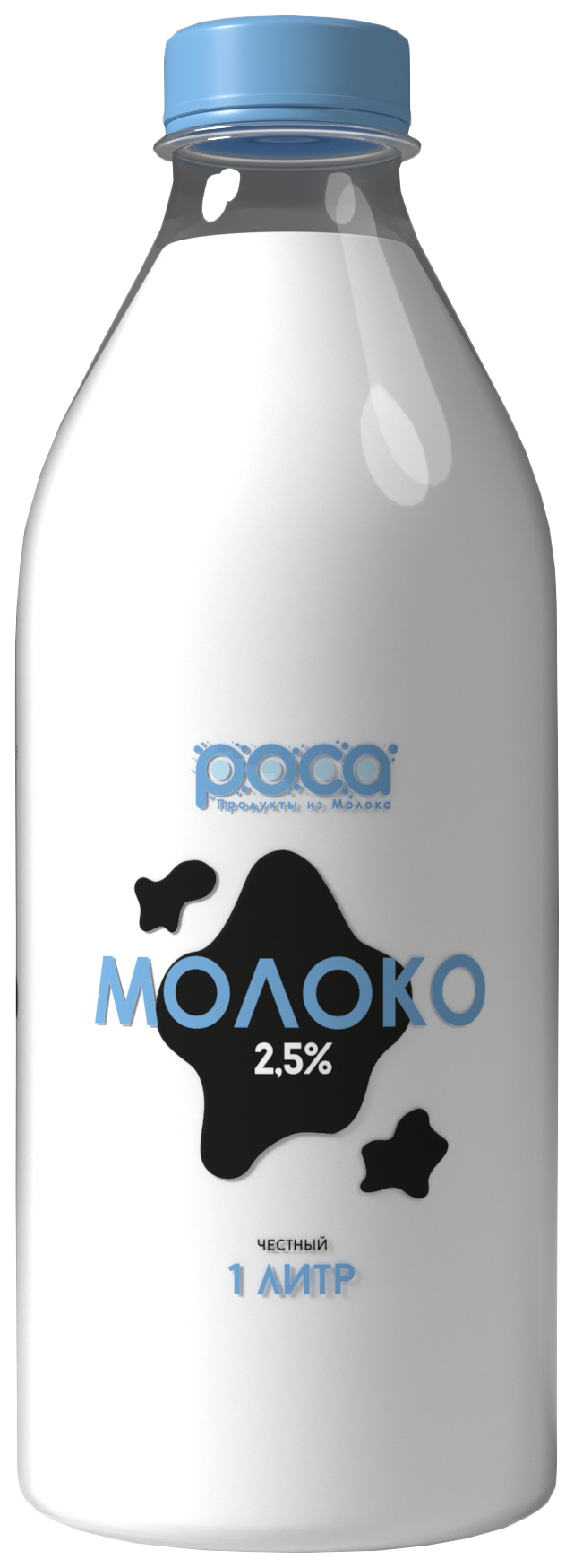 

Молоко 2,5% пастеризованное 1 л Роса