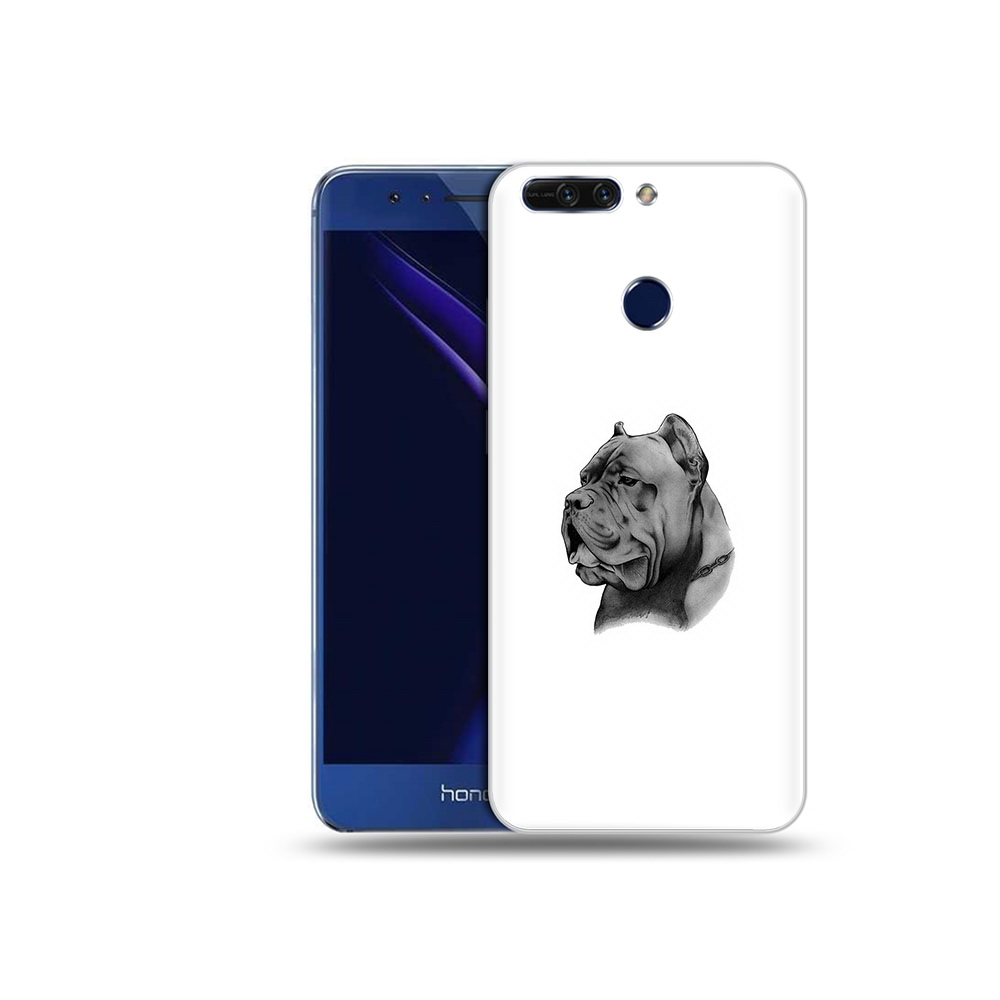 

Чехол MyPads Tocco для Honor 8 Pro грозный бульдог (PT66177.42.300), Tocco
