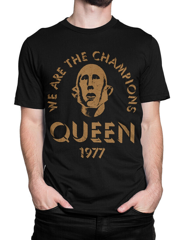 

Футболка мужская Dream Shirts Queen 50007762 черная 2XL, Queen 50007762