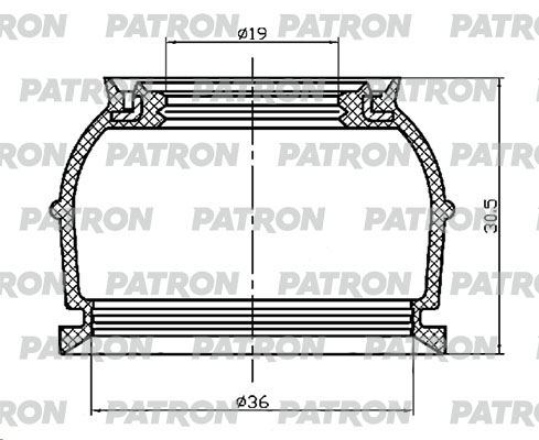 

Пыльник шаровой опоры HONDA / ACURA PATRON PSE6400