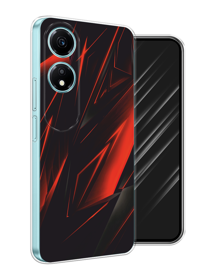 

Чехол Awog на Honor X5 Plus "Игровой фон", Бордовый;красный;черный, 6121950-1