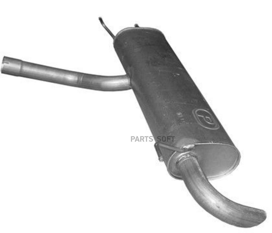 

POLMOSTROW 5311 Глушитель задняя часть 1шт