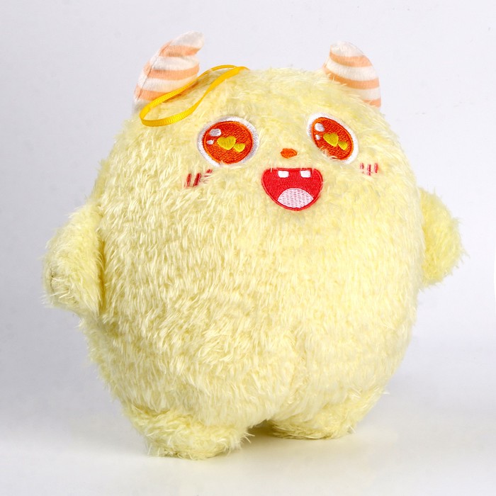 

Мягкая игрушка Монстрик, 20 см, цвет желтый
