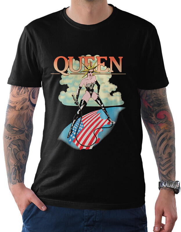 

Футболка мужская Dream Shirts Queen 50007742 черная XS, Queen 50007742