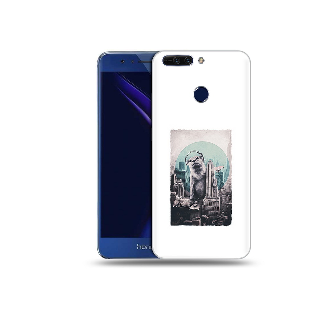 

Чехол MyPads Tocco для Honor 8 Pro выдра в городе (PT66177.42.283), Tocco