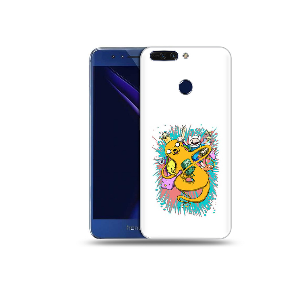 

Чехол MyPads Tocco для Honor 8 Pro время приключений рисунок (PT66177.42.276), Tocco
