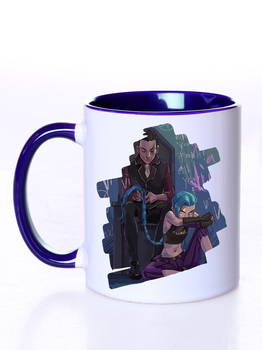 фото Кружка мультсериал "аркейн / arcane / league of legends" 330 мл cu-gmarc15-di/s сувенирshop