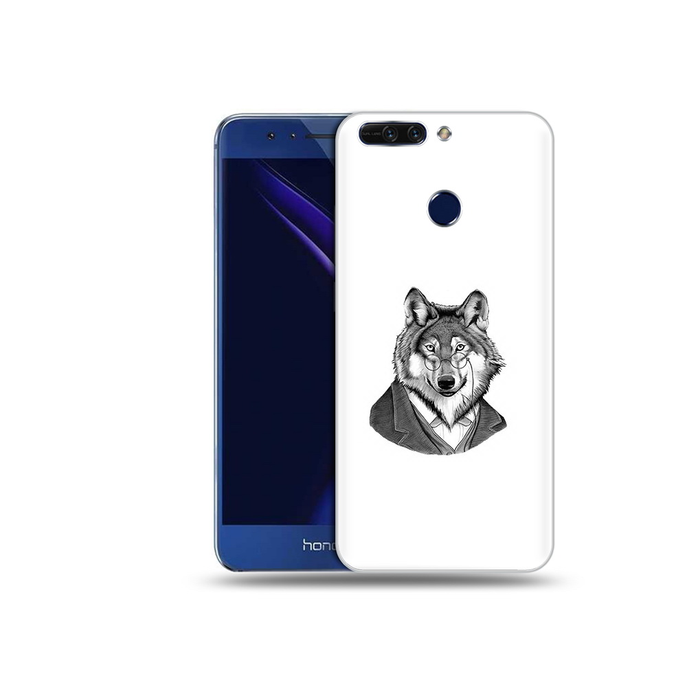 

Чехол MyPads Tocco для Honor 8 Pro волк в пиджаке (PT66177.42.266), Tocco