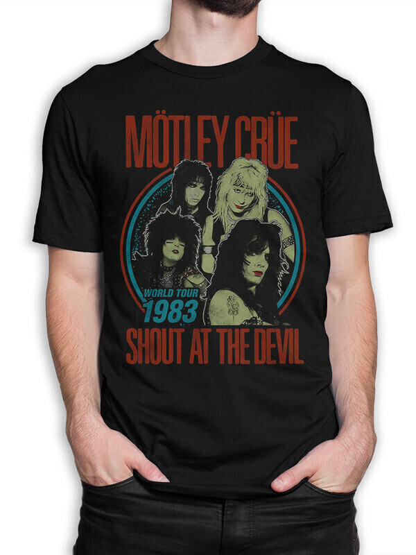 

Футболка мужская Dream Shirts Motley Crue 50007712 черная M, Motley Crue 50007712