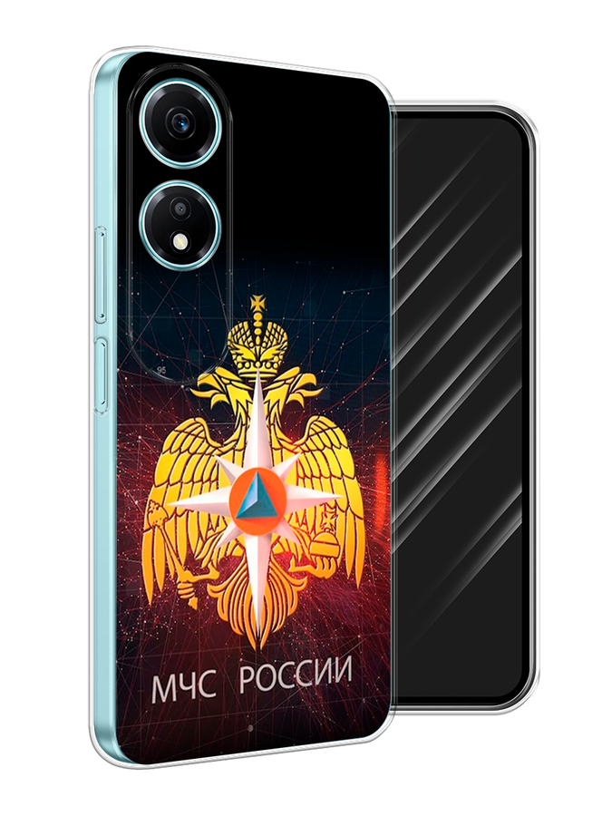

Чехол Awog на Honor X5 Plus "МЧС России", Черный;желтый;красный, 6121950-1