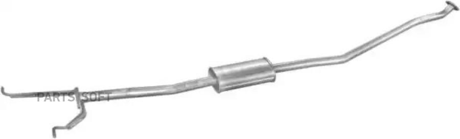 

POLMOSTROW 4705 Глушитель средняя часть 1шт