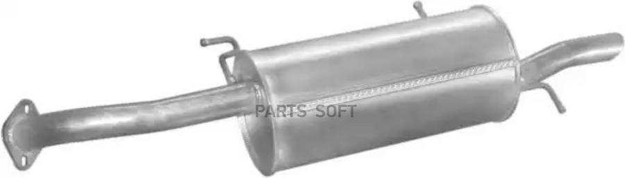 

POLMOSTROW 4702 Глушитель задняя часть 1шт