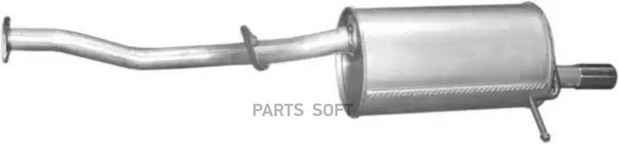 

POLMOSTROW 4611 Глушитель задняя часть 1шт